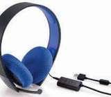 PlayStation Silver Wired Stereo Headset