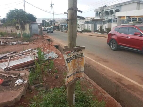 Direct Main Roadside Plot in Kwashieman