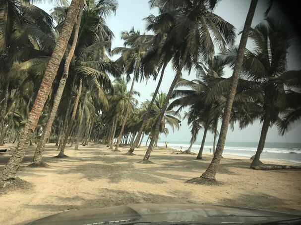 Well Demarcated ... Beachfront Plots = Saltpond