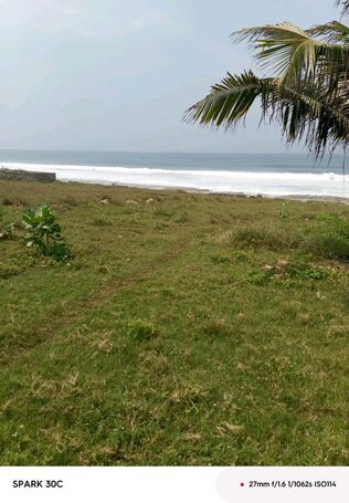 8 Titled Direct Beachfront Plots = Nungua©
