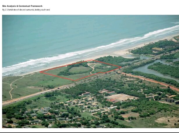 12 Titled Acre Direct Beachfront Land = Teshie, Labadi®