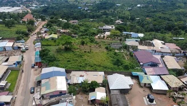 Prime ... Lands in Aburi Gyankama