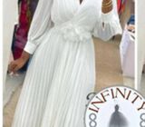 Pretty ladies white dress