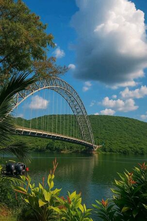 Direct Lakeside..... Lands in Akosombo