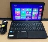 Slightly used Toshiba Satellite c855 i3