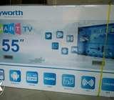 New skywort 55 3d inch smart digital led tv