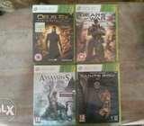 Game CDs for Xbox 360