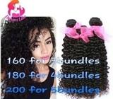 Brazillian virgin kinky curls
