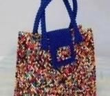 Beads bag and necklace