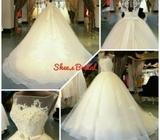 Lovely bridal gown