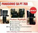 Panasonic Home theartre SA PT760