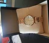 Ladies gold watch